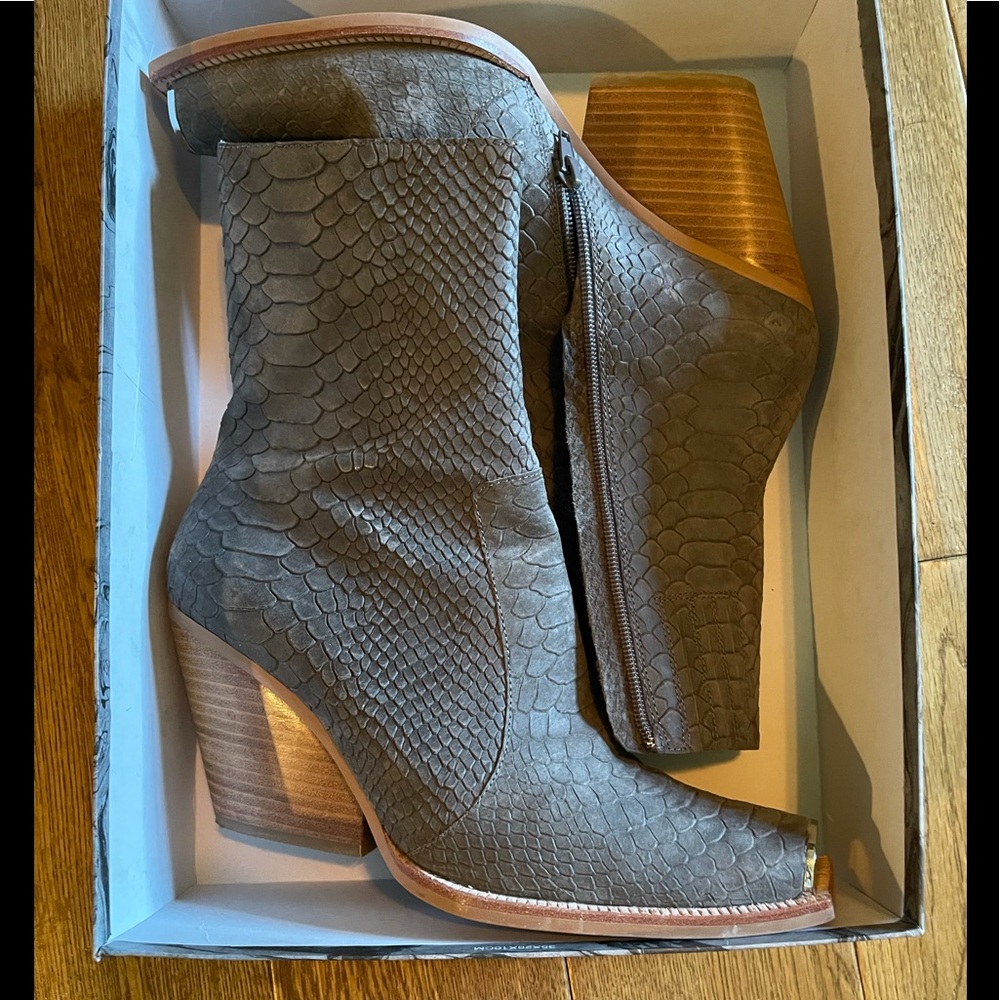 Jeffery Campbell Western style ankle boots
